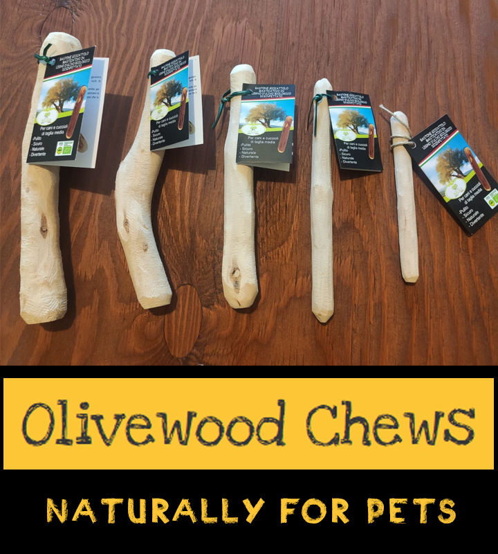 Olivewood Chews for pets
